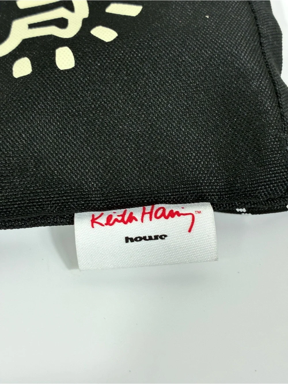 Keith Haring Radiant Baby Black Crossbody Pouch Bag NWT Festival Utility Travel - Picture 9 of 10